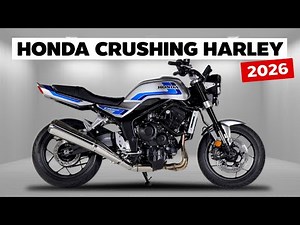 5 New Honda Bikes For 2026 That Could Crush Harley-Davidson