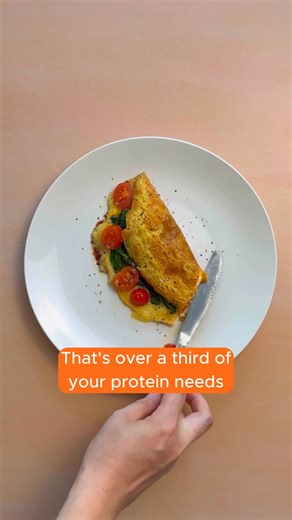 Need some Sunday morning breakfast inspiration? 😎 You could choose toast with butter and jam… or for the same calories you could have a delicious Mediterranean Omelette 🍳 It not only tastes better, you’ll also get over a third of your daily protein intake that will keep you feeling full all morning. With just 15 minutes of effort, omelettes are a great way to use up your leftovers for a budget-friendly café style breakfast ☕ Click the link below for a delicious omelette #recipe that will be su