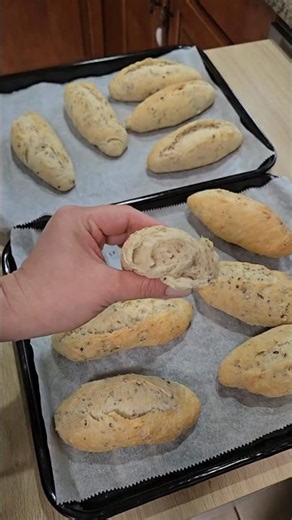 mini bolillos full recipe in the comments #shorts #bolillos #bread