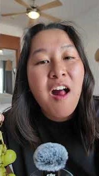 asmr eating grapes 🍇 #asmr #shorts