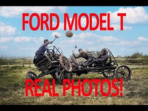 The Ford Model T In Everyday Life During The Early 1910's and 1920's Over 400 Original Rare Photos