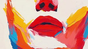 Colorful Abstract Painting Bold Blue Brush Stock Footage Video (100% Royalty-free) 3572571513 | Shutterstock