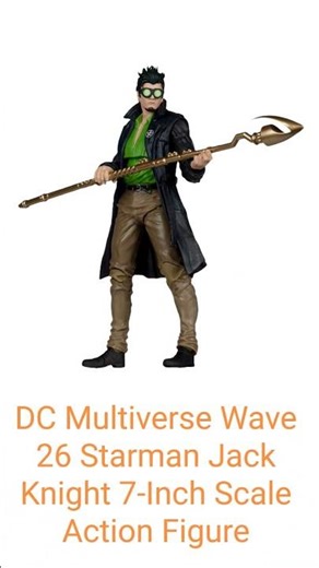 DC Multiverse Wave 26 Starman Jack Knight 7-Inch Scale Action Figure SHORT