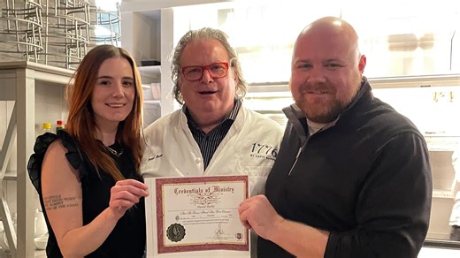 'I can marry you, cater it and make the cake': Chef David Burke is an ordained minister