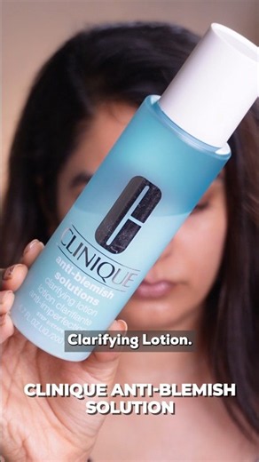 Best Clarifying Lotion for Acne-Prone Skin? | Clinique Anti-Blemish Review #shorts #skincare #makeup