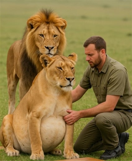 5K reactions · 146 shares | A man risked his life to help a lioness...