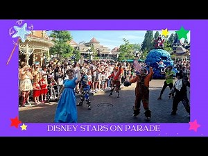 Disneyland Paris, Disney Stars on Parade, Watch the the parade from 2 different locations! June 2023