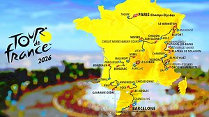 Recorrido del Tour 2026: Desde Barcelona al doble Alpe d'Huez, muy poca crono y final en Montmartre