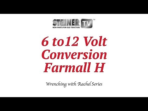6 to 12 volt on Farmall