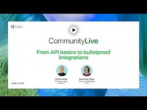 Community Live 44: From API basics to bulletproof integrations