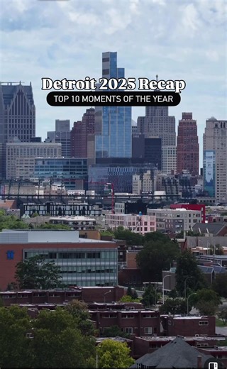 What a year for Detroit! These are our top 10 favorite moments of 2025: 🗳 @marysheffield made history by becoming the first woman elected mayor of Detroit 📞 Detroit officially implemented the new 679 area code to replace 313 🏀⚾ The @detroitpistons & @tigers made the playoffs 📈 Detroit’s population growth made it the 26th largest city in the U.S. 🏞️ The Ralph C. Wilson Jr. Centennial Park officially opened after 8 years of planning and construction @detroitriverfront 🗞️ Detroit made The @ny
