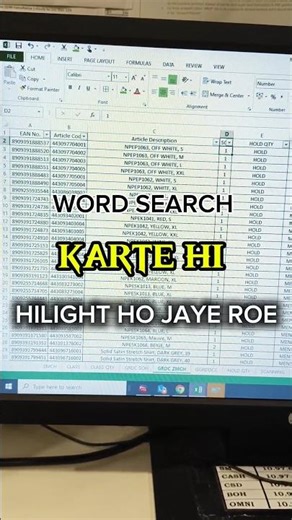 Highlight Cells Automatically When a Specific Word Appears in Excel