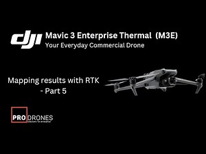 DJI Mavic 3 Enterprise Mapping results with RTK -Part 5