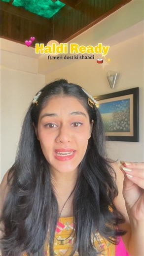 channelizing my inner kareena 💛 #shorts #grwm #kareena #haldi #bollywood