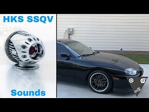HKS SSQV BOV Sound on a 500hp MKIV Supra (In Car, Outside Car, Close Up)