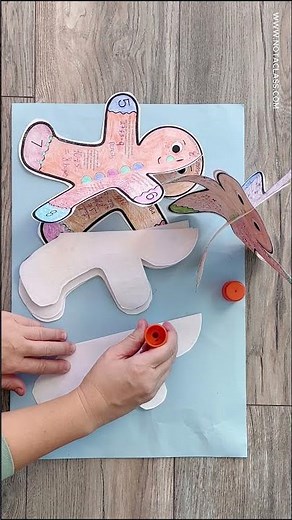 Christmas & Winter Math Craft Activities | Gingerbread Man Ornament Ideas & Tips