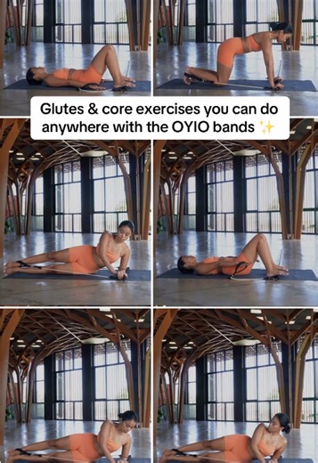 Glutes and Core Exercises at Home with OYIO Bands