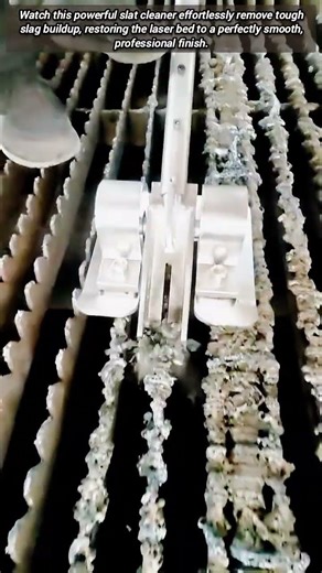 ​Efficient Laser Slat Cleaning Tool Removes Heavy Slag Buildup