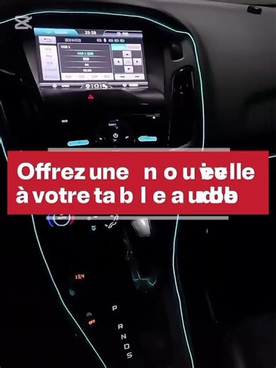 bande led tableau de bord