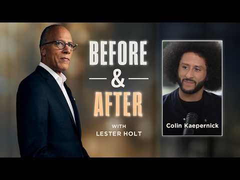 Colin Kaepernick Reflects on Taking a Knee in New Podcast, “Before & After with Lester Holt”