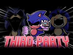 Third Party V3 Accurate Playable Recreation || Friday Night Funkin': Sonic.EXE Rerun