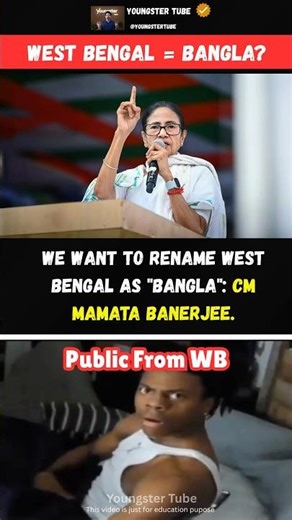 West Bengal seeks renaming to Bangla citing cultural identity and simplicity