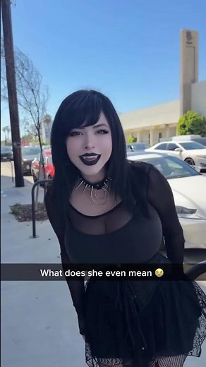 What Did She Mean By That? #gothic #funny #memesdaily