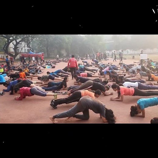 MH Police Bharati Ground Training