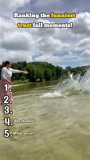 Ranking the funniest trust fall moments!