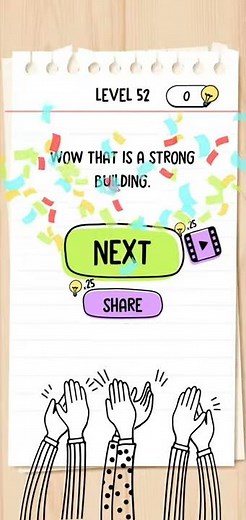 How to Beat Brain Test Level 52 Walkthrough