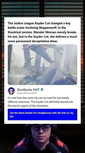 The Justice League Snyder Cut changed a key battle scene involving Steppenwolf In the theatrical ver