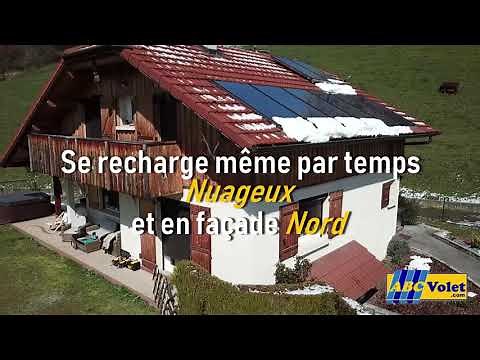 Installation volet roulant Visio Solaire Profalux