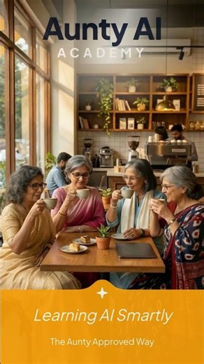 Introducing: Aunty AI Academy 👀☕