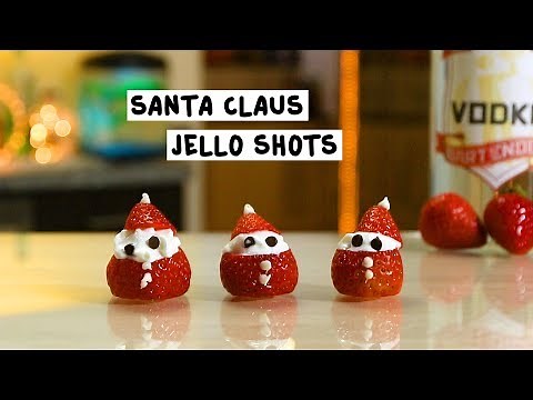 Santa Claus Jello Shots