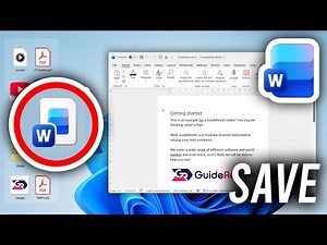 How To Save Word Document On Desktop - Step By Step