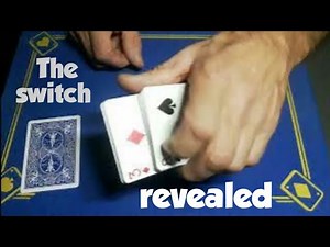Simple gaff card trick tutorial The Switch REVEALED