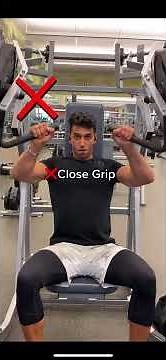 How to: Properly Use The Incline Chest Press Machine With Good Form (Hammer Strength)