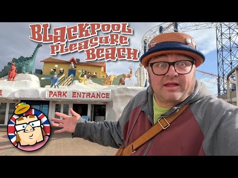 Blackpool Pleasure Beach - Classic Dark Rides - Strange and Unusual Roller Coaster - Blackpool U.K.