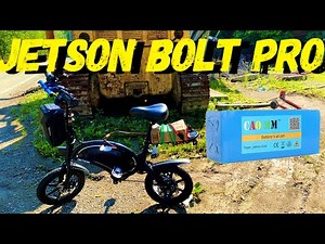 Jetson Bolt Pro EBike Range Testing Larger Battery