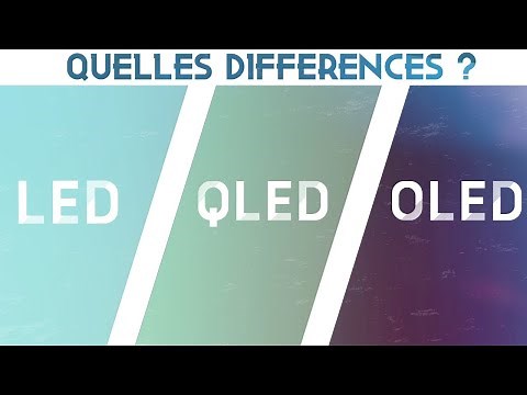 LED, QLED, OLED: Quelles DIFFERENCES ?