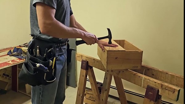 Nylon Tool Belt Kit - 4 Piece Professional 24 Pocket Rig- 2 Tool Pouches- Hammer Holder - Speed Square Slot - Carpenter Tool Belt