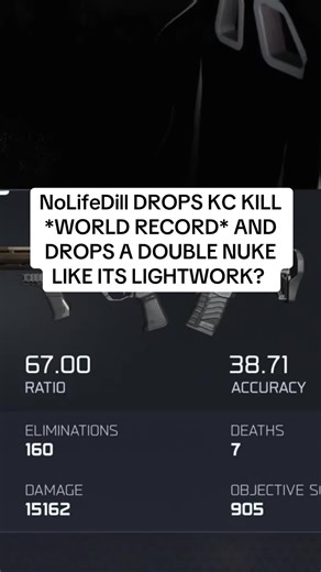 NoLifeDill Is Crazy, #bo7 #nuke #classsetup #consoleplayer #multiplayer