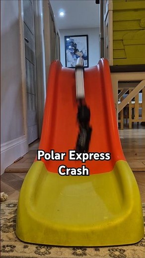 Polar express train crash #train