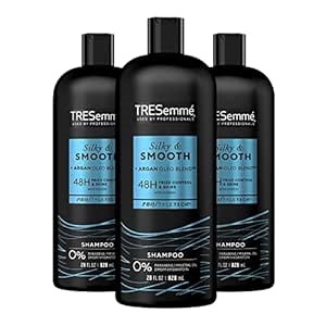 TRESemmé Anti-Frizz Shampoo 3 Count For Frizzy Hair Formulated With Pro Style Technology 28 Fl Oz