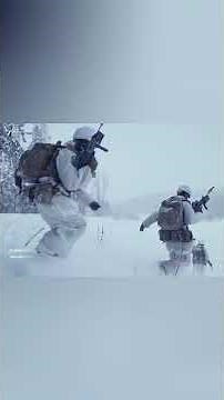 British Army Women Train in -20°C Estonia Winter Soldier Exercise