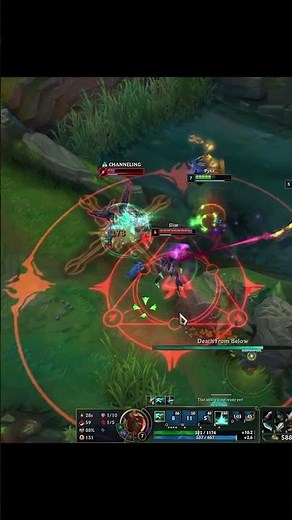 Rank 1 Pyke triple killes and lives on 1 HP