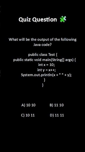 Java Quiz Series – Day 1 | Post-Increment Trick in Java 🔥 | ‪@DrillCoding‬