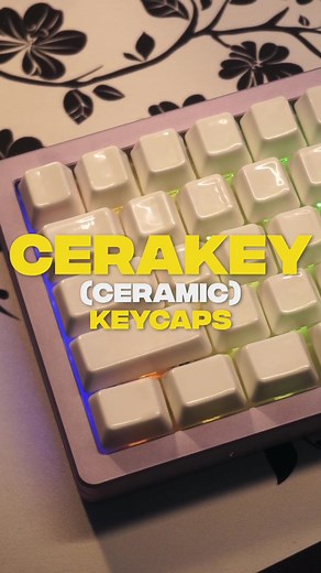 Keycaps de cerámica: Unboxing, Reseña y Prueba de Calidad