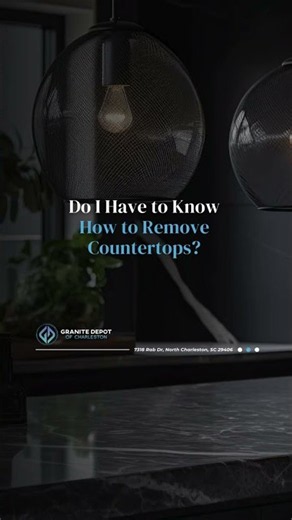 No need to stress about removing your old countertops!
