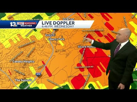 Tracking Alabama Storms: Heavy rain, lightning likely tonight, more stormy weather in Thursday's ...